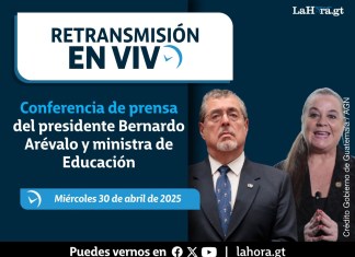 El presidente de la República de Guatemala, Bernardo Arévalo, ofrece este miércoles 30 de abril a las 07:00 horas una conferencia de prensa en el Palacio Nacional. Foto La Hora: Gobierno de Guatemala, AGN.