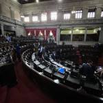 La asistencia en el Congreso de la República fue irregular para la plenaria del 24 de abril. Foto: La Hora / José Orozco