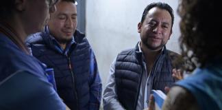 Repudian acciones del MP contra Luis Pacheco. Foto La Hora: Convergencia por los Derechos Humanos.