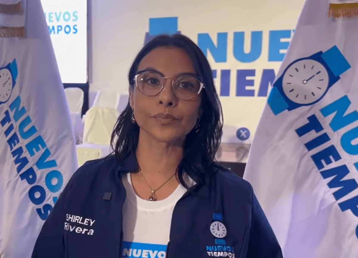 De Vamos a Nuevos Tiempos, Shirley Rivera lidera partido político recién inscrito