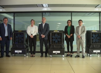 Dirección General de Aeronáutica Civil recibe 15 enfriadores para el Aeropuerto Internacional La Aurora