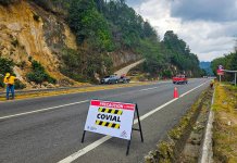 Comunicaciones habilita 14 de las 17 carreteras afectadas por los sismos en Guatemala. Foto La Hora: Covial