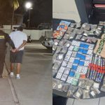 Presunto distribuidor es sorprendido por PNC mientras trasladaba droga en Chiquimula.