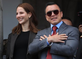 El mandatario de Ecuador, Daniel Noboa, se encuentra en Miami, Estados Unidos, y se prevé que regrese a su país este martes. Foto La Hora: EFE.
