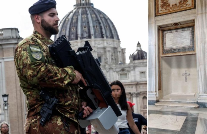 El Vaticano despliega riguroso esquema de seguridad para el entierro del papa Francisco El Vaticano despliega riguroso esquema de seguridad para el entierro del papa Francisco