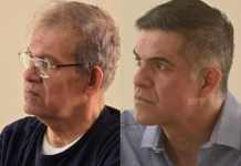 Jorge Gaitán Paredes y Jorge Gaitán Castro podrán obtener medida sustitutiva. Foto La Hora: Sergio Osegueda/Fabricio Alonzo