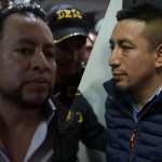 Luis Pacheco y Héctor Chaclán Batz. Foto La Hora: Fabricio Alonzo.
