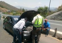 Provial estará dando asistencia para los conductores que lo necesiten en su trayecto en la carretera. Foto La Hora: Provial