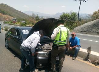 Provial estará dando asistencia para los conductores que lo necesiten en su trayecto en la carretera. Foto La Hora: Provial