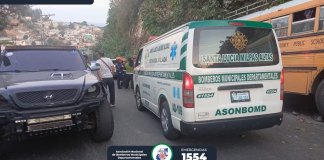 Piloto de bus fallece en accidente en ruta de Milpas Altas hacia Bárcenas, Villa Nueva