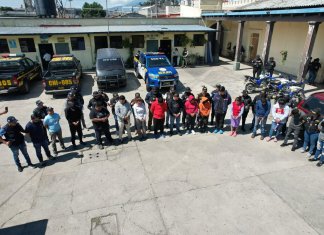 Como resultado del operativo "Cisnes Grises", la Policía Nacional Civil (PNC), reporta la identificación de 83 personas, presuntamente extorsionistas.