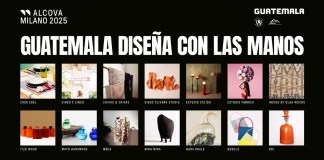 Guatemala en la Semana del Diseño de Alcova 2025, con «Guatemala diseña con las manos». Foto La Hora: Instituto Guatemalteco de Turismo, Inguat