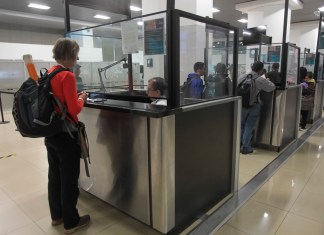Ventanilla exprés de pasaporte en el AILA ha emitido 76 extensiones hasta la fecha