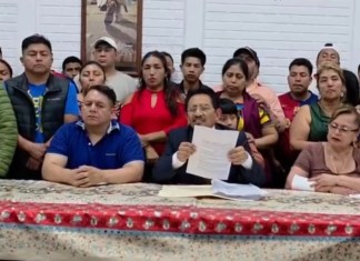 Comerciantes de La Terminal presentan amparo para frenar bloqueos anunciados por Codeca el 28 de abril. Foto: La Hora.
