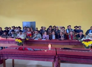 Autoridades indígenas denuncian "terrorismo judicial" y exigen el cese de la criminalización
