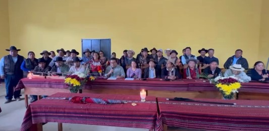 Autoridades indígenas denuncian "terrorismo judicial" y exigen el cese de la criminalización