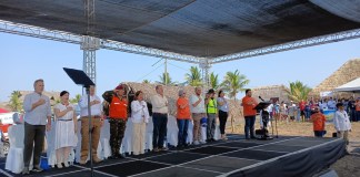 Inauguración del Sistema Nacional de Prevención en Semana Mayor 2025 en Sipacate, Escuintla