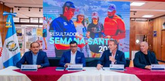 Presentación de resultados de Semana Santa del Instituto Guatemalteco de Turismo. Foto La Hora: Inguat