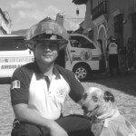 Javier Armando Castillo Márquez, Bombero Voluntario. Foto La Hora: Cortesía.