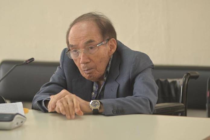 José Ángel Lee, exalcalde de Guatemala, enfrenta juicio por supuesta usurpación de funciones. Foto La Hora: Fabricio Alonzo