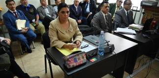 Audiencia contra jueces de Alta Verapaz continúa ante Junta de Disciplina Judicial. Foto La Hora: Fabricio Alonzo