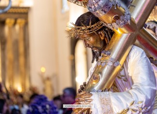 Jueves Santo Procesión de Jesús Nazareno de Candelaria Cristo Rey y Virgen de Dolores