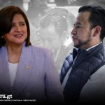 Karin Herrera se pronuncia ante la captura de Luis Pacheco. Foto La Hora: Vicepresidencia / Fabricio Alonso