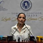Leyla Lemus, presidenta de la CC. Foto La Hora: Daniel Ramírez