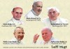 Estos fueron los últimos 5 papas de la Iglesia Católica. Arte: Alejandro Ramírez