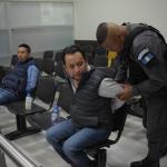 La audiencia de primera declaración contra Luis Pacheco y Héctor Chaclán fue suspendida. Foto La Hora: José Orozco.