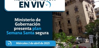 El Ministerio de Gobernación (Mingob), dirigido por Francisco Jiménez, dará una conferencia de prensa este miércoles 2 de abril. Foto La Hora: AGN.