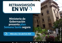 Retransmisión: Ministerio de Gobernación presenta plan Semana Santa segura El Ministerio de Gobernación (Mingob), dirigido por Francisco Jiménez, dará una conferencia de prensa este miércoles 2 de abril. Foto La Hora: AGN.