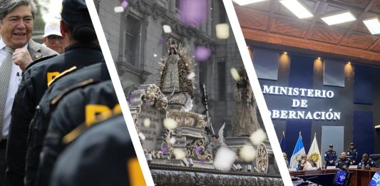 Distribución de agentes policiales durante Semana Santa