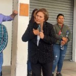 La alcaldesa del municipio de Aguacatán expresó que los disturbios realizados por comerciantes serían impulsados por diversos grupos políticos. Foto La Hora: Cortesía