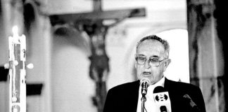Monseñor Juan José Gerardi Conedera fue asesinado el 26 de abril de 1998. Foto La Hora: ODHAG