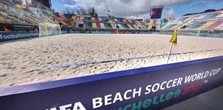 El Mundial de Fútbol Playa de Seychelles 2025 inicia este jueves 1 de mayo Foto La Hora: Fedefut.