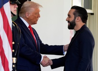 Nayib Bukele y Donald Trump