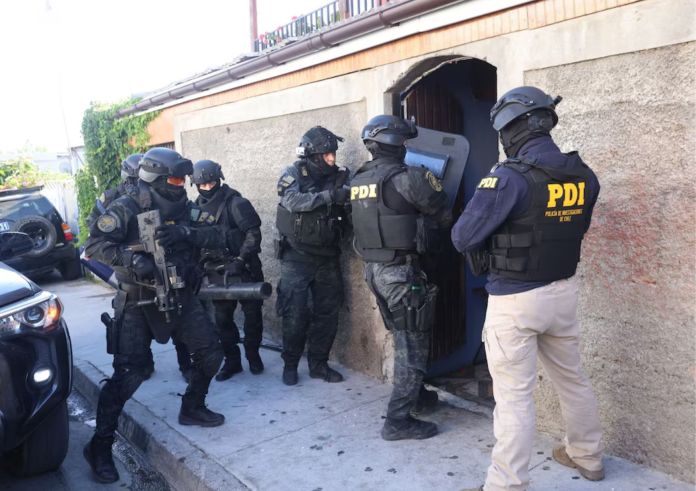 Foto La Hora: PDI Chile