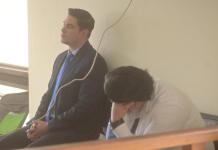 Óscar Montt y Marcos Álvarez esperan sentencia para el próximo 7 de mayo. Foto La Hora: Fabricio Alonzo