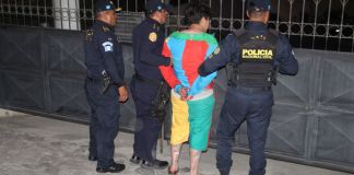 Presunto responsable de ataque armado en Quetzaltenango. Foto La Hora: PNC