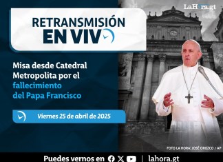 Misa desde Catedral Metropolita por el fallecimiento del Papa Francisco. Foto La Hora: José Orozco.