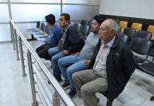 Cuatro personas vinculadas al caso Piratas de la Muerte esperan primera declaración. Foto La Hora: Fabricio Alonzo