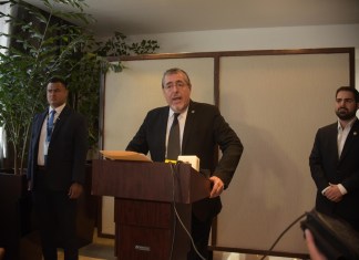 Presidente Bernardo Arévalo se pronuncia ante la captura de Luis Pacheco, viceministro del MEM. Foto La Hora: José Orozco
