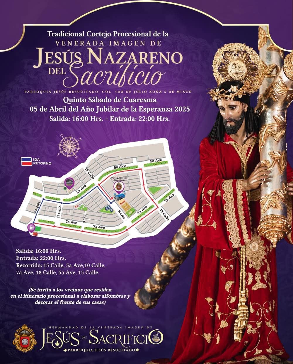 Primero de Julio - Hermandad Jesús del Sacrificio