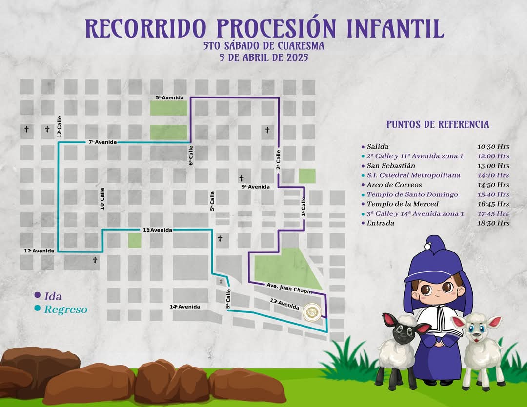 Procesión infantil - Asociación Jesús de Candelaria