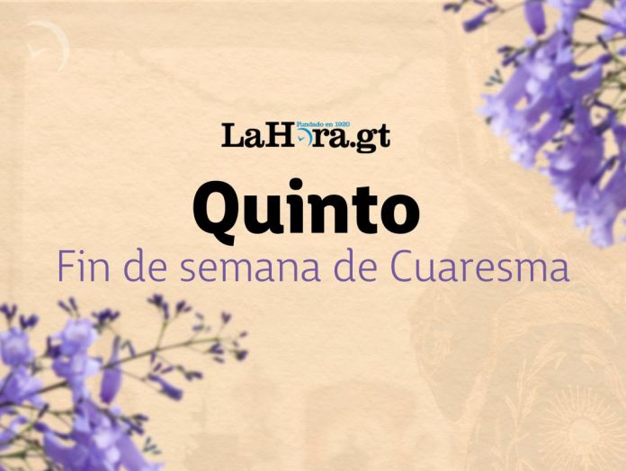 Quinto domingo de cuaresma Descubre cuáles las fechas, recorridos y horarios de los distintos cortejos procesionales de quinto domingo de Cuaresma.