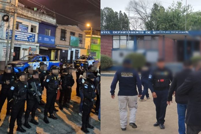 Requisas y Allanamientos Autoridades del Ministerio Público (MP), y de la Policía Nacional Civil (PNC), realizan dos operativos en la búsqueda de indicios y evidencias en seguimiento a casos de extorsión que las mismas manejan.