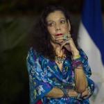 La copresidenta de Nicaragua, Rosario Murillo, tildó este martes de "miserables" a los que se manifestaron contra el Gobierno de su esposo, Daniel Ortega Foto La Hora: Archivo EFE.