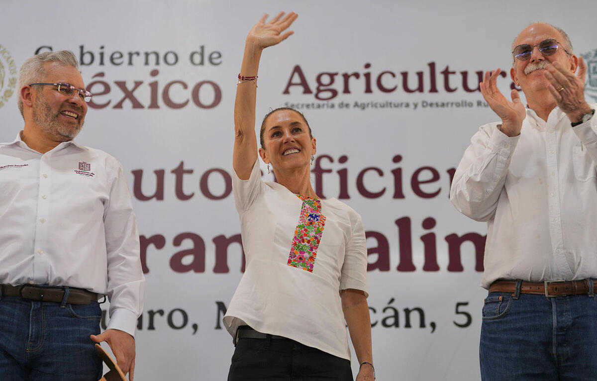 Sheinbaum afirma que la producción local es «la mejor defensa frente a cualquier arancel»