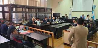 Tribunal de Mayor Riesgo B escucha por segunda vez declaraciones de Juan Carlos Monzón en caso TCQ. Foto La Hora: Sergio Osegueda